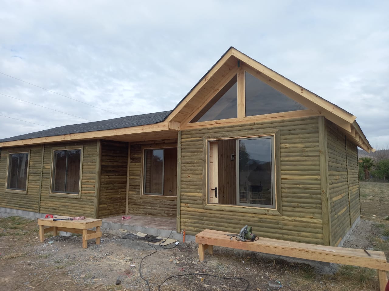 Foto de obra CasasFerrada – proyecto de casa prefabricada en Chile nº40