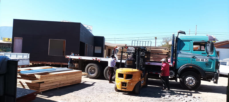 Foto de obra CasasFerrada – proyecto de casa prefabricada en Chile nº4