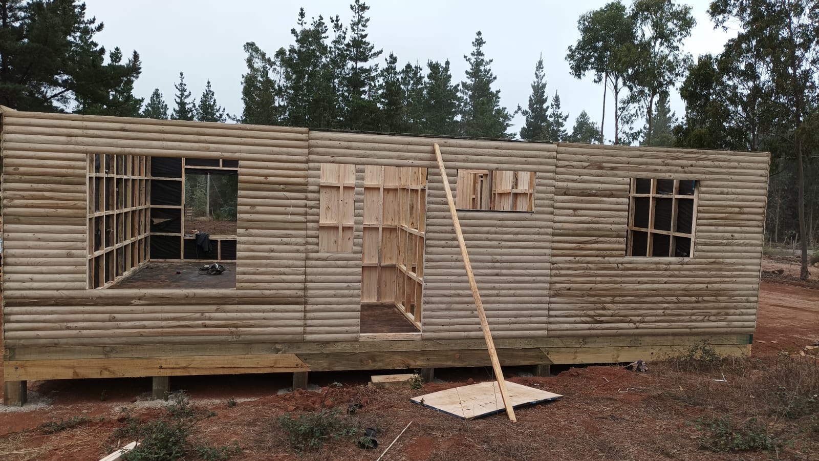 Foto de obra CasasFerrada – proyecto de casa prefabricada en Chile nº48