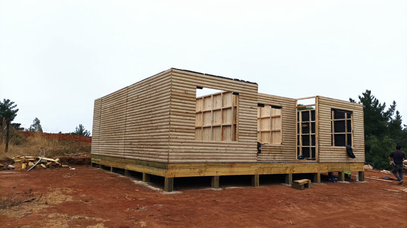 Foto de obra CasasFerrada – proyecto de casa prefabricada en Chile nº13