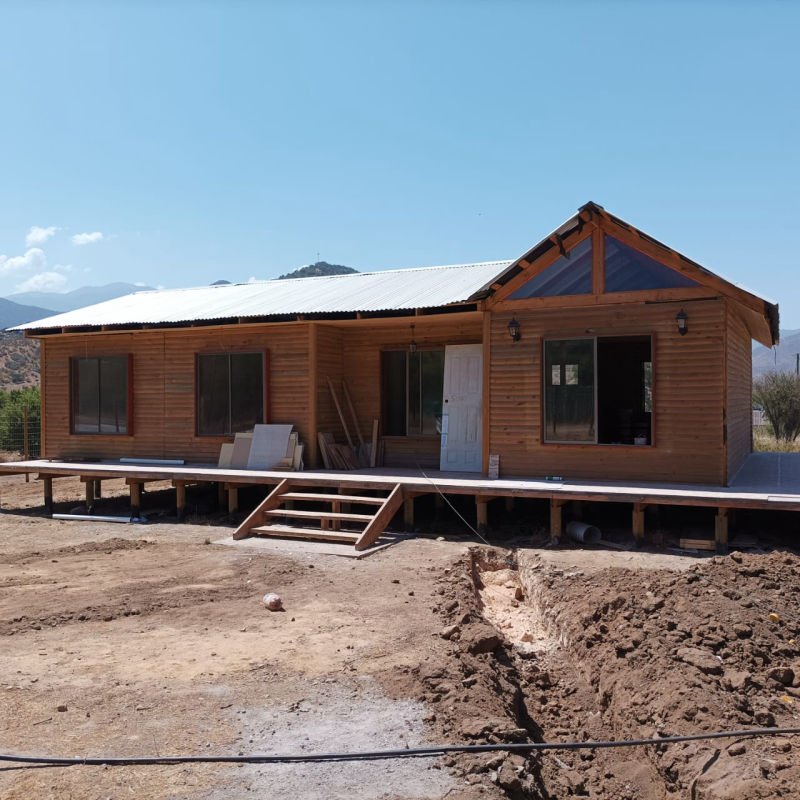 Foto de obra CasasFerrada – proyecto de casa prefabricada en Chile nº28