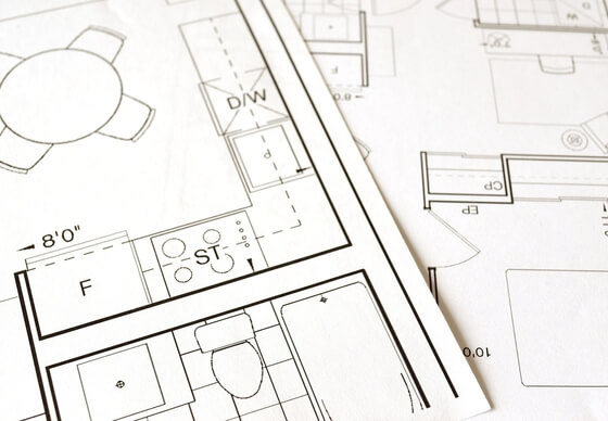 Plano de casa prefabricada CasasFerrada – distribución interior